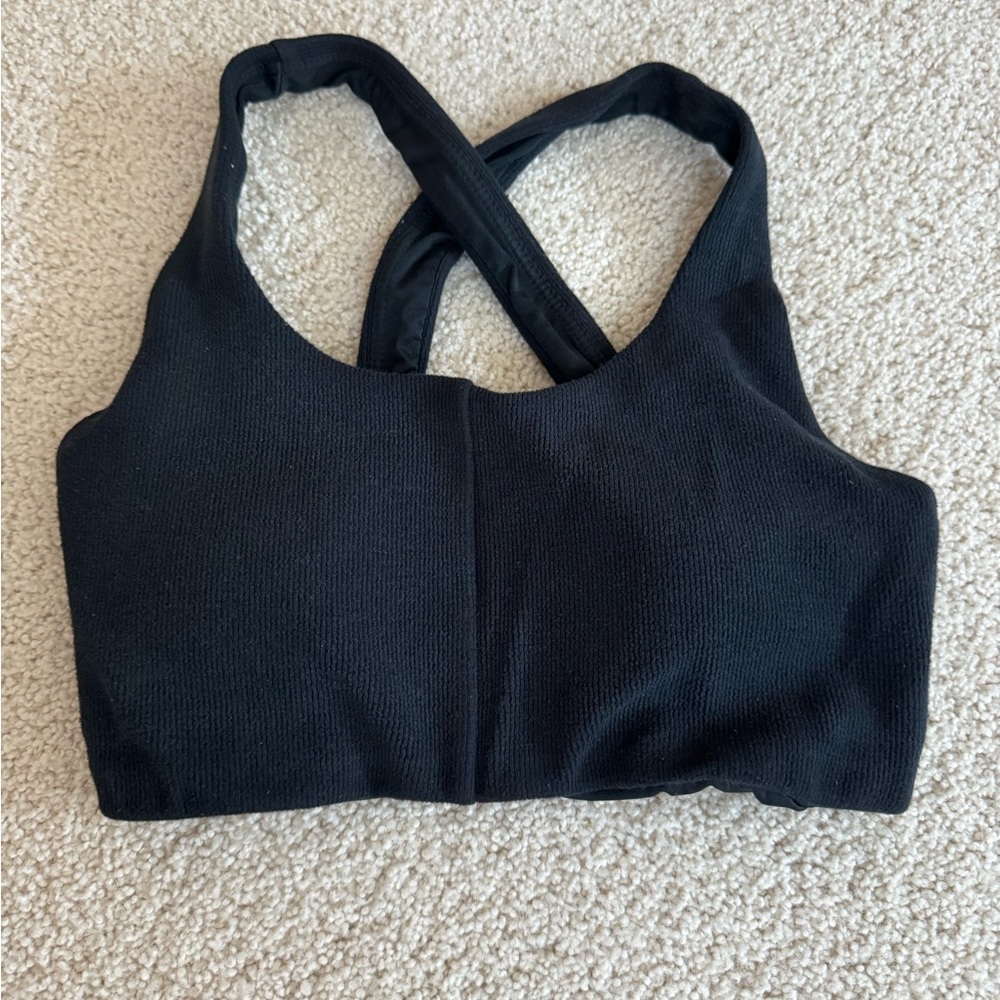 Gymshark black sports bra